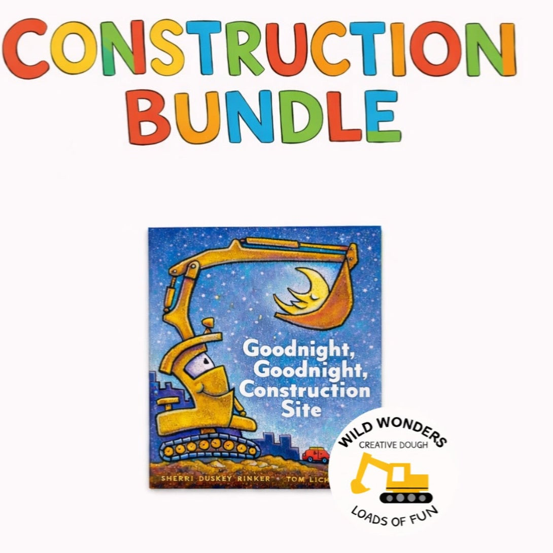Construction Bundle: Goodnight, Goodnight,Construction Site