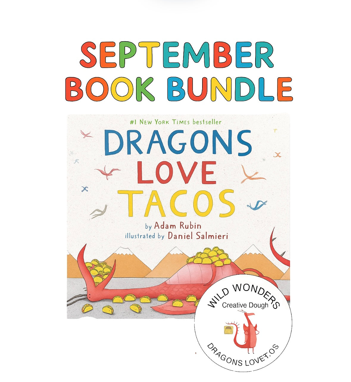September Book Bundle :  Dragons Love Tacos